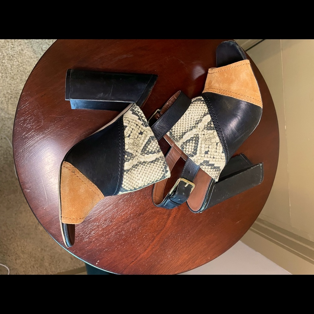 Cole Haan Strappy Open Toed Heels